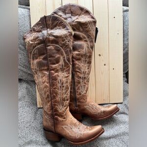 Rock’em knee high wide calf boots. Brand new, size 9
